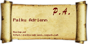 Palku Adrienn névjegykártya
